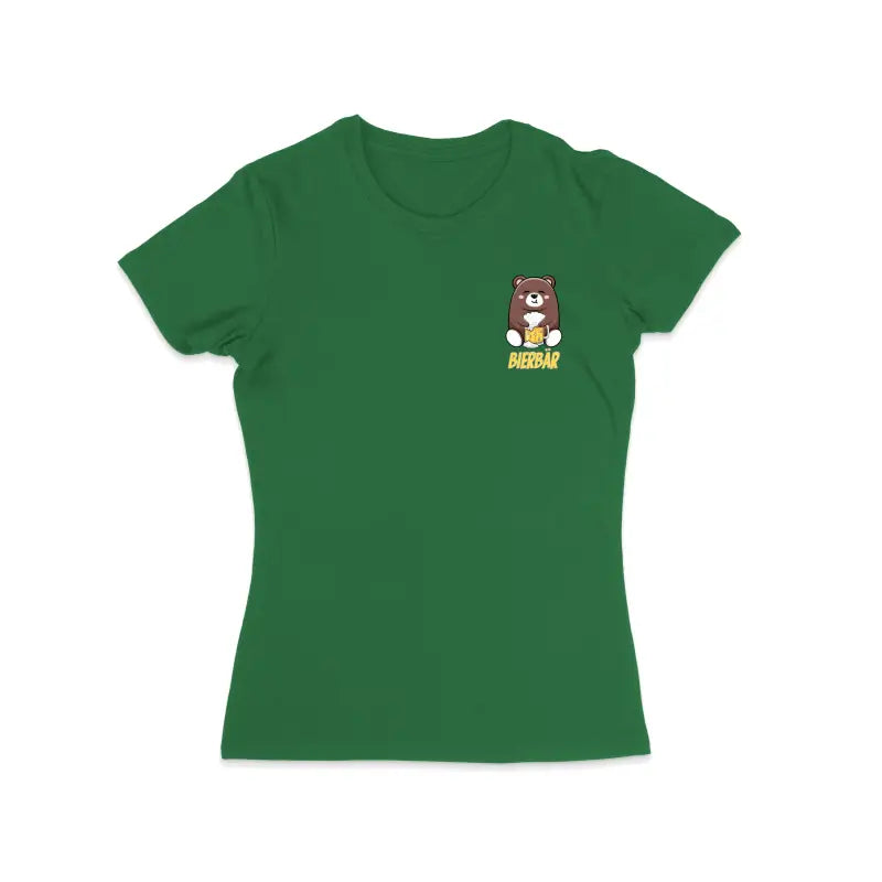 Bierbär Bierfashion Damen T - Shirt - S / Green