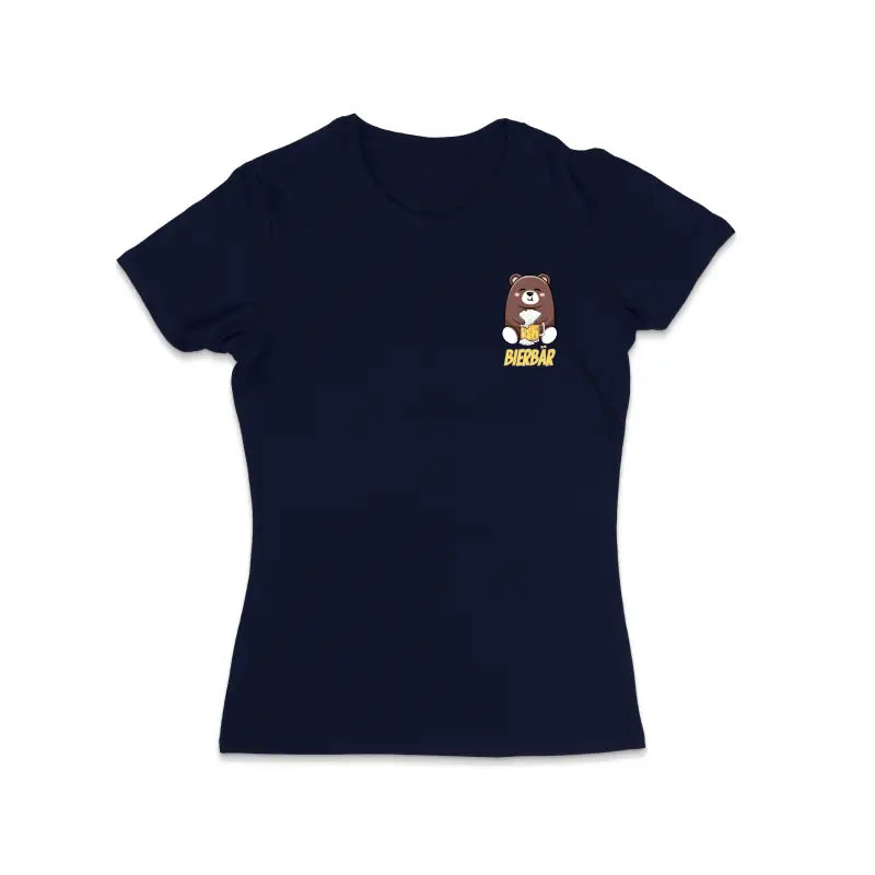 Bierbär Bierfashion Damen T - Shirt - S / Navy