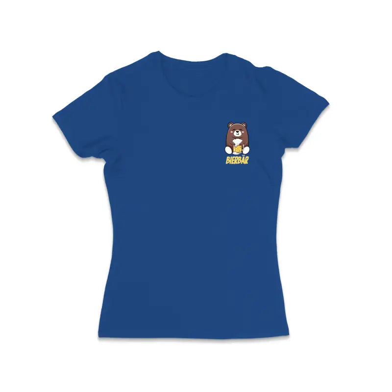 Bierbär Bierfashion Damen T - Shirt - S / Royal