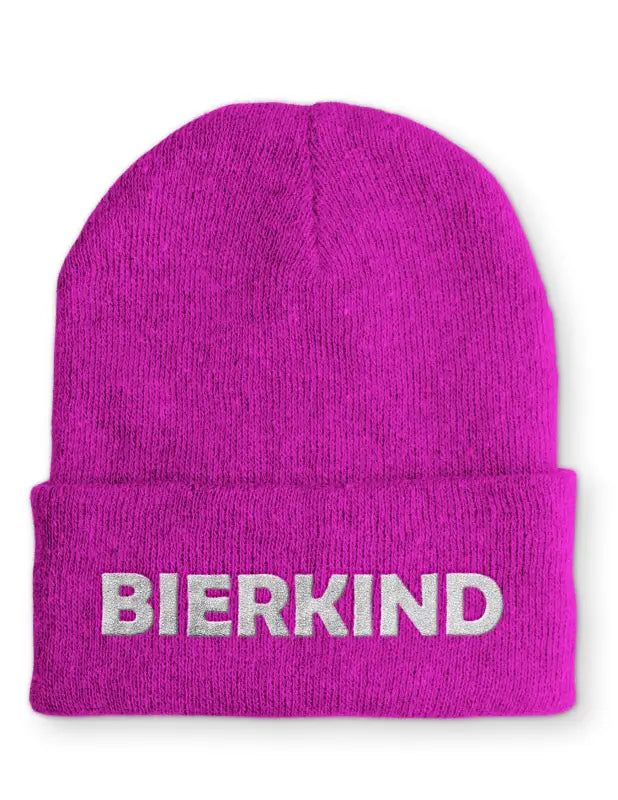 
                      
                        Bierkind Statement Mütze mit Spruch - Pink
                      
                    