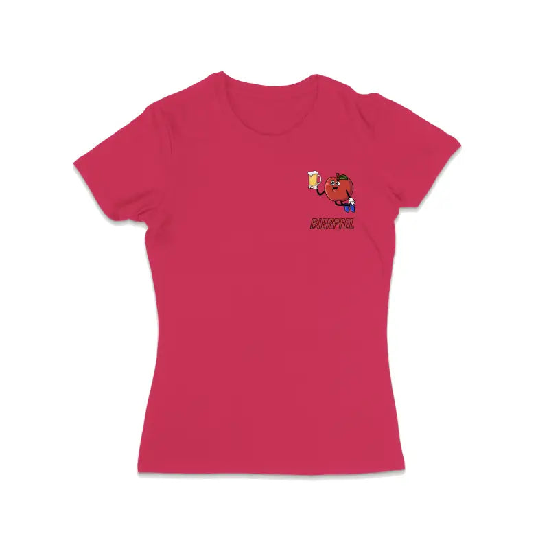 Bierpfel Bierfashion Damen T - Shirt - S / Bright Pink