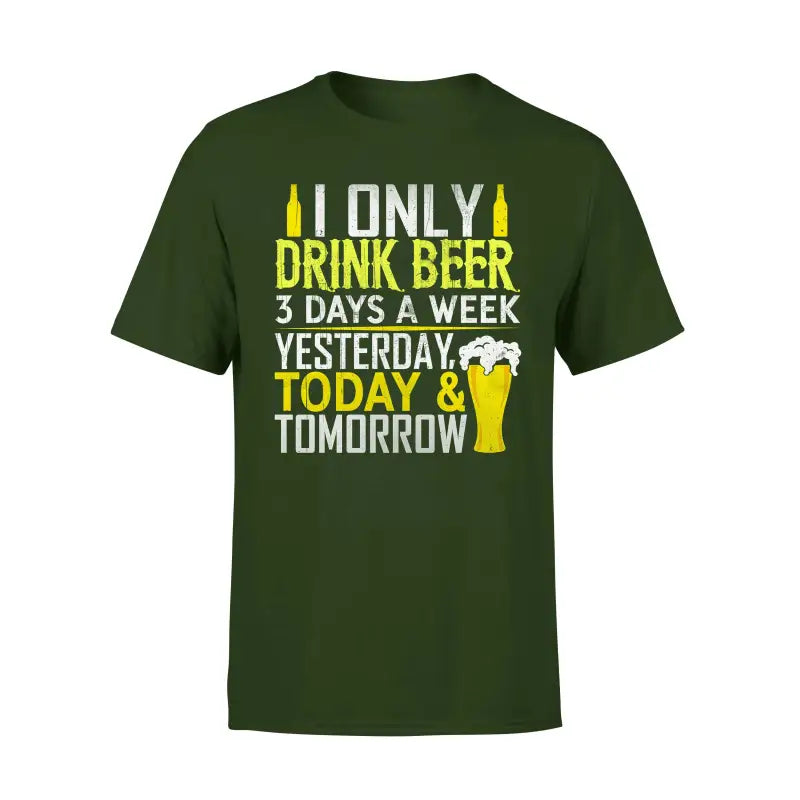 Biervereinigung Herren T - Shirt 3 DAYS A WEEK - S / Dunkelgrün