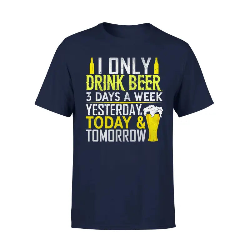 Biervereinigung Herren T - Shirt 3 DAYS A WEEK - S / Navy