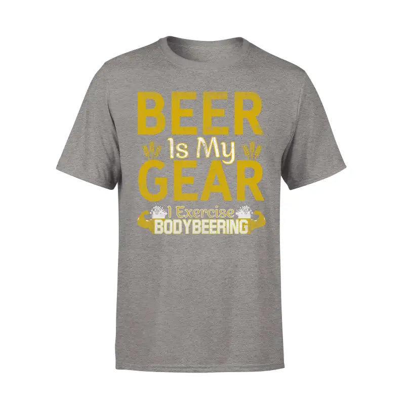 Biervereinigung Herren T - Shirt BEER IS MY GEAR - S / Sports Grey