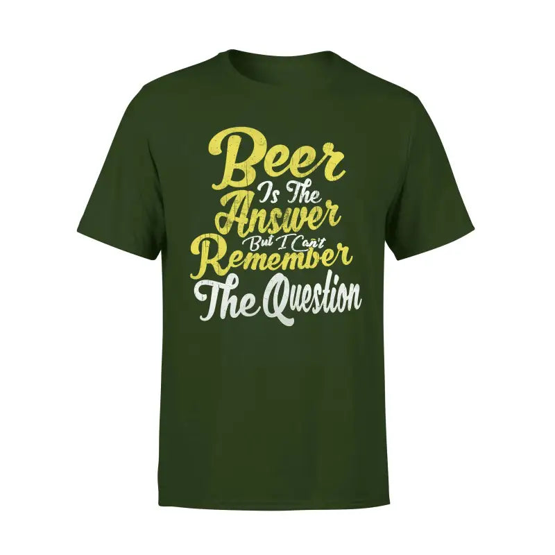 
                      
                        Biervereinigung Herren T - Shirt BEER IS THE ANSWER - S / Dunkelgrün
                      
                    