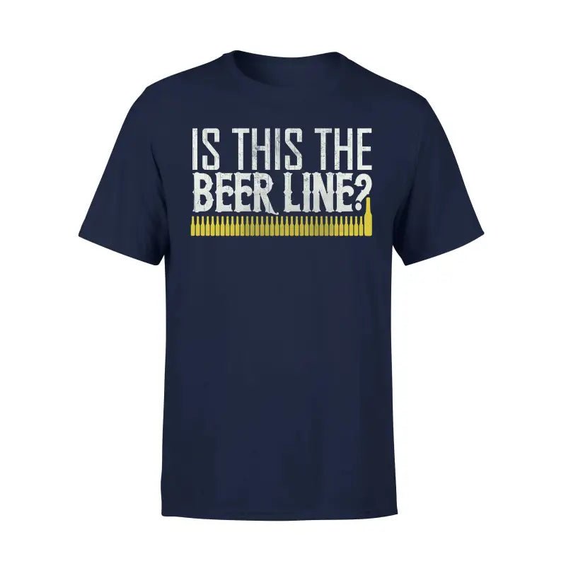 Biervereinigung Herren T-Shirt BEER LINE - tshirtladen - T-Shirt
