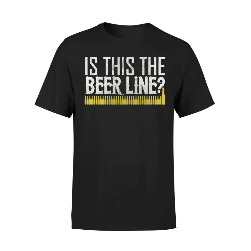 Biervereinigung Herren T - Shirt BEER LINE - S / Schwarz