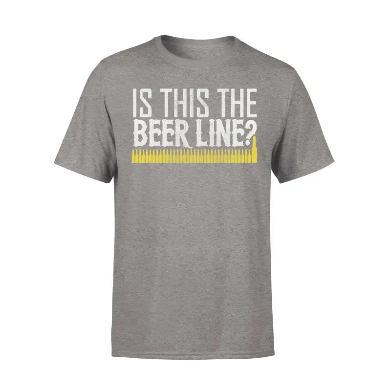 Biervereinigung Herren T - Shirt BEER LINE - S / Sports Grey