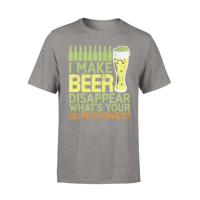 Biervereinigung Herren T - Shirt BEER SUPERPOWER - S / Sports Grey