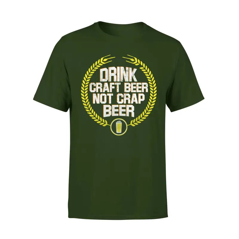 Biervereinigung Herren T - Shirt DRINK CRAFT BEER - S / Dunkelgrün