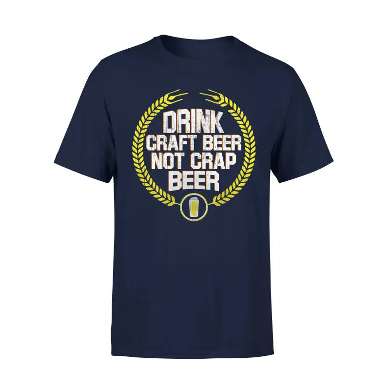 Biervereinigung Herren T - Shirt DRINK CRAFT BEER - S / Navy