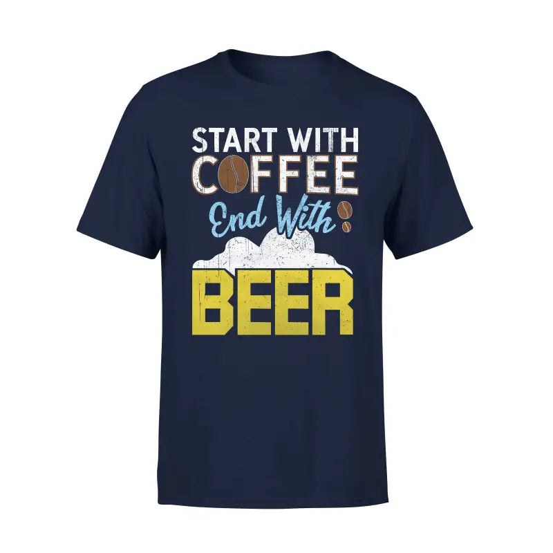 Biervereinigung Herren T - Shirt END WITH BEER - S / Navy