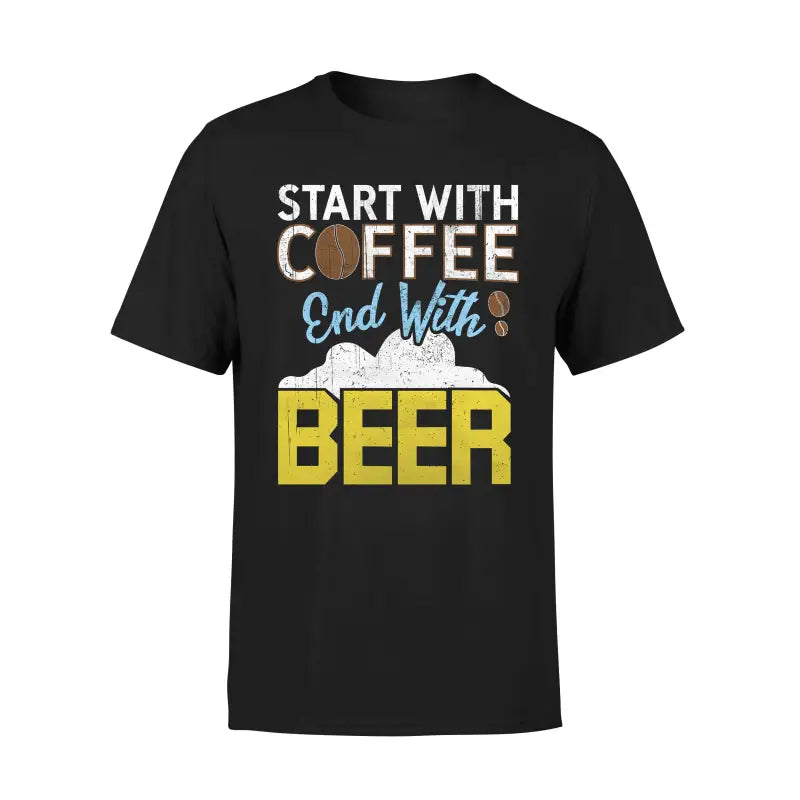 Biervereinigung Herren T - Shirt END WITH BEER - S / Schwarz