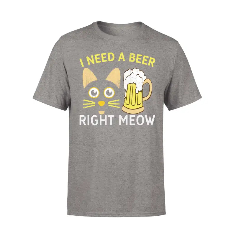 
                      
                        Biervereinigung Herren T - Shirt I NEED A BEER RIGHT MEOW - S / Sports Grey
                      
                    