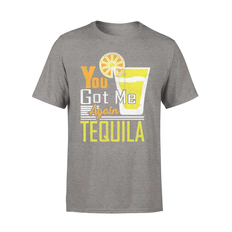 Biervereinigung Herren T - Shirt YOU GOT ME AGAIN TEQUILA - S / Sports Grey