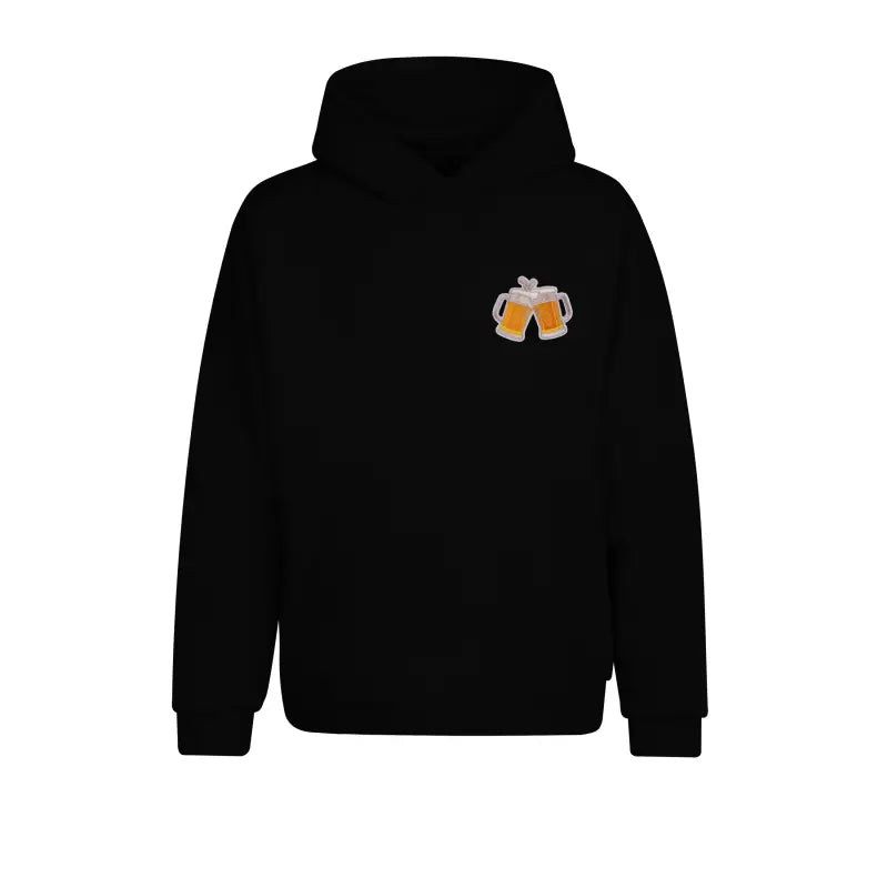 Biervereinigung Hoodie Krüge - XS / Schwarz T - Shirt