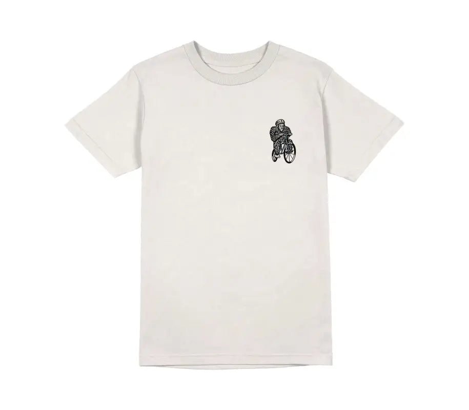 Bigfoot Bicycle Unisex T-Shirt - tshirtladen - 