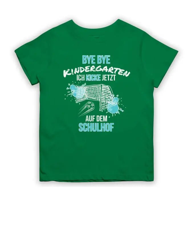 Bye Bye Kindergarten Schulanfang T-Shirt Kinder - tshirtladen - 