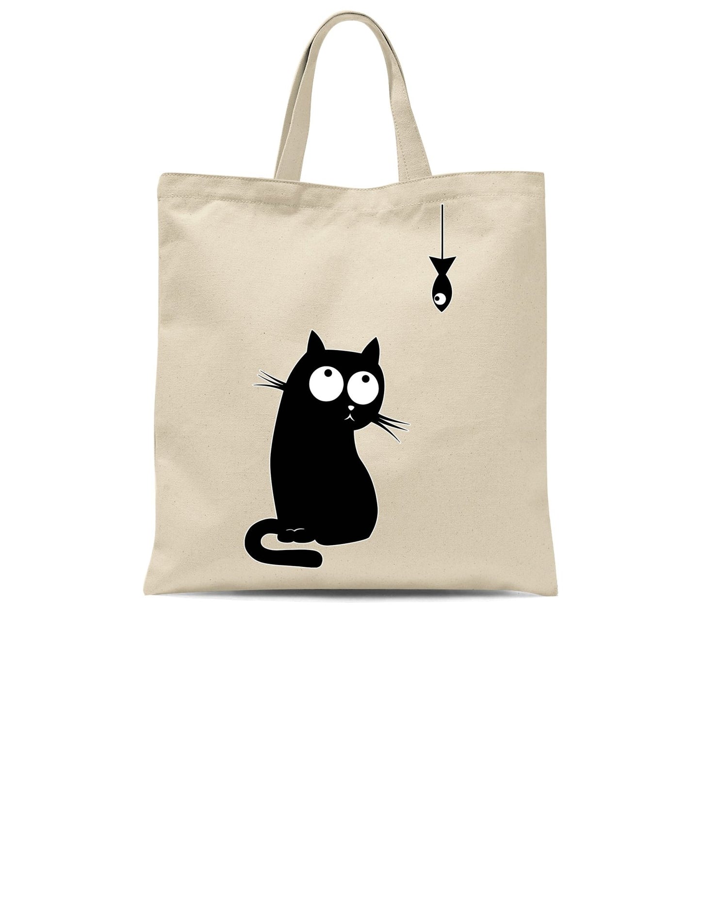 Cat Fish Baumwolltasche - tshirtladen - 
