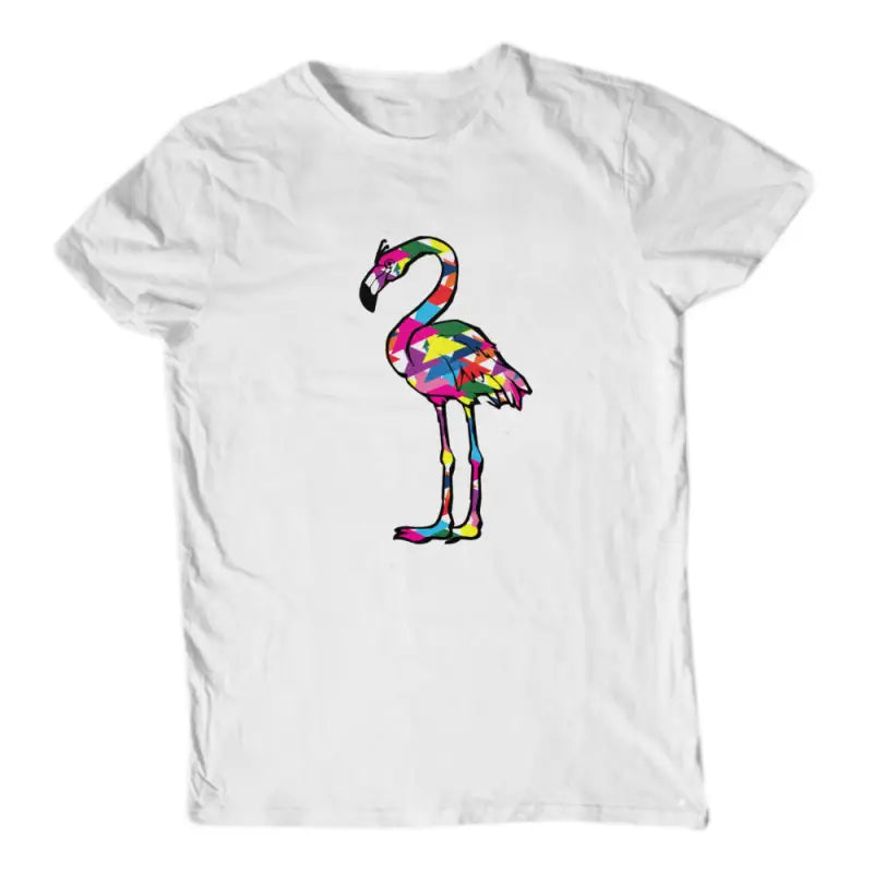 Colorful Animals T - Shirt Flamingo Herren - 3XL