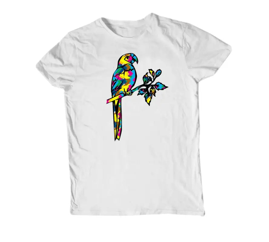 Colorful Animals T-Shirt Papagei Herren