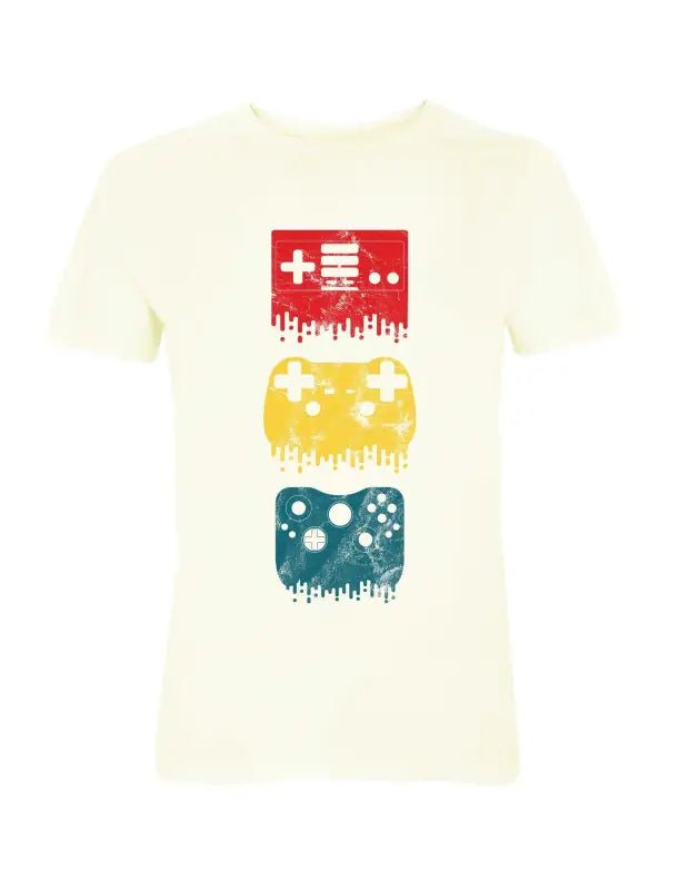 Colorful Melting Controllers Gamer T-Shirt - tshirtladen - 