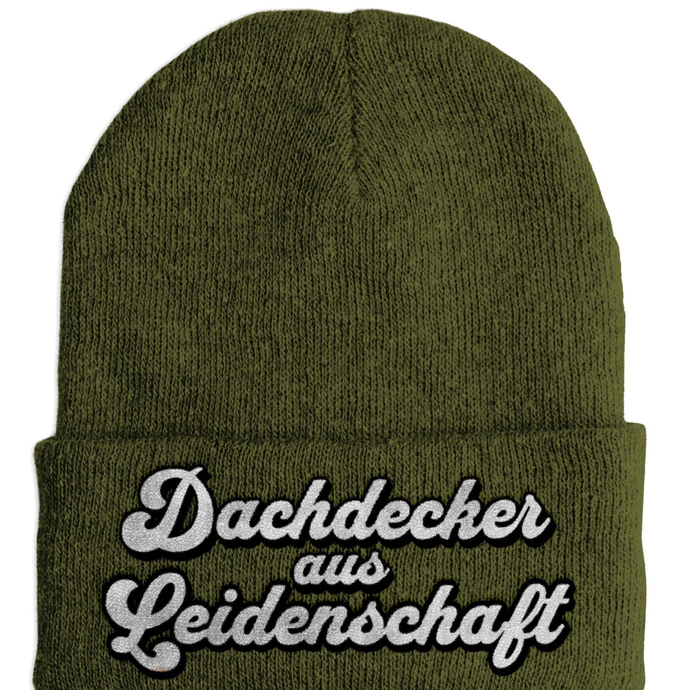 
                  
                    Dachdecker aus Leidenschaft - Beanie - Mütze mit Spruch - tshirtladen - Mütze
                  
                