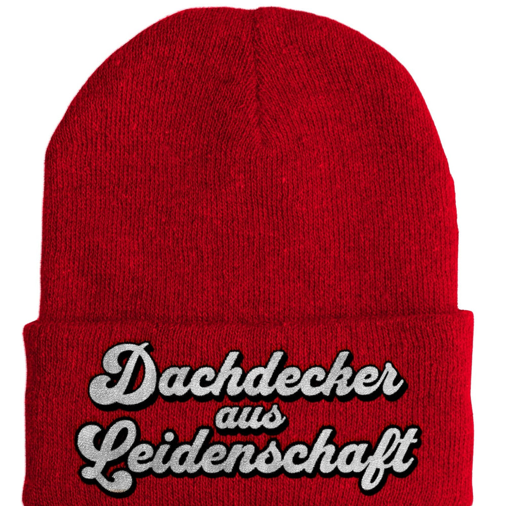 
                  
                    Dachdecker aus Leidenschaft - Beanie - Mütze mit Spruch - tshirtladen - Mütze
                  
                