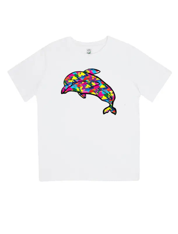 Delphin Kinder T - Shirt - 92 98