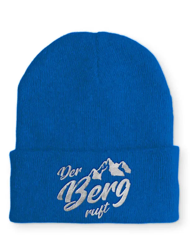 
                      
                        Der Berg ruft Beanie perfekt für die kalte Jahreszeit - Blau
                      
                    