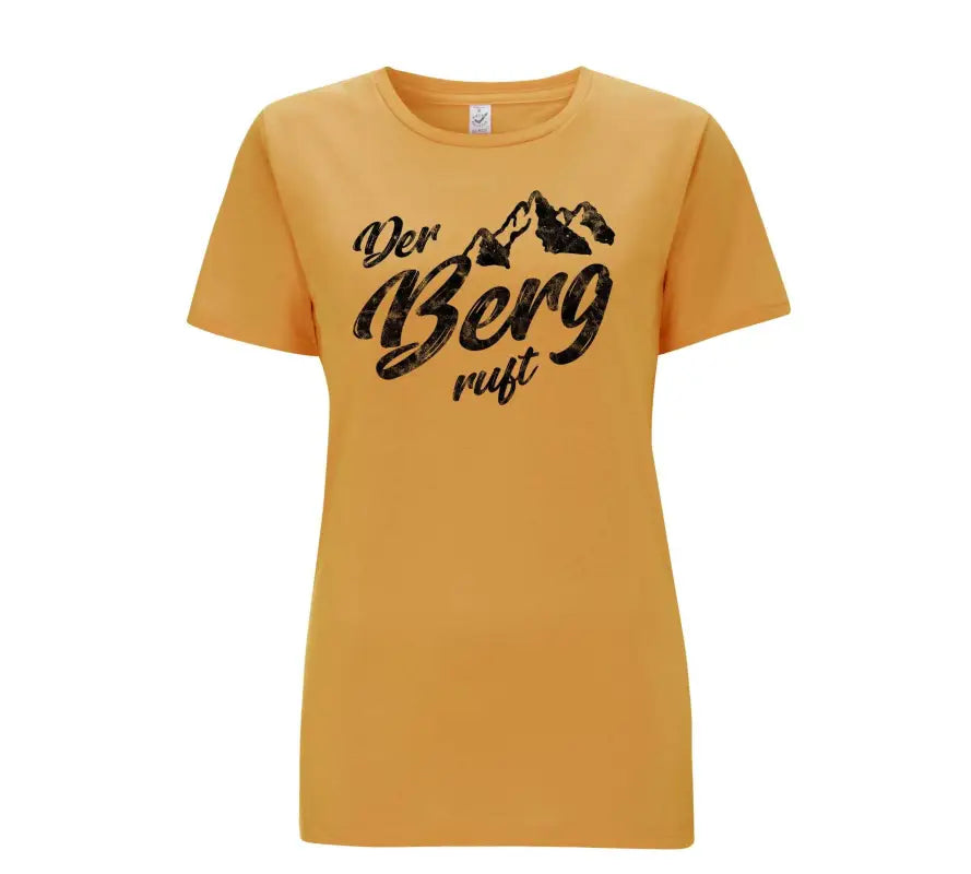 Der Berg Ruft Bergsteiger Damen T-Shirt
