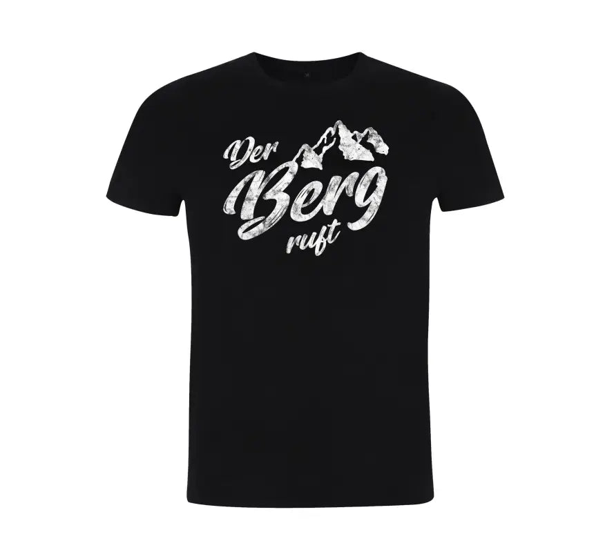 Der Berg Ruft Bergsteiger Herren T-Shirt - tshirtladen - 