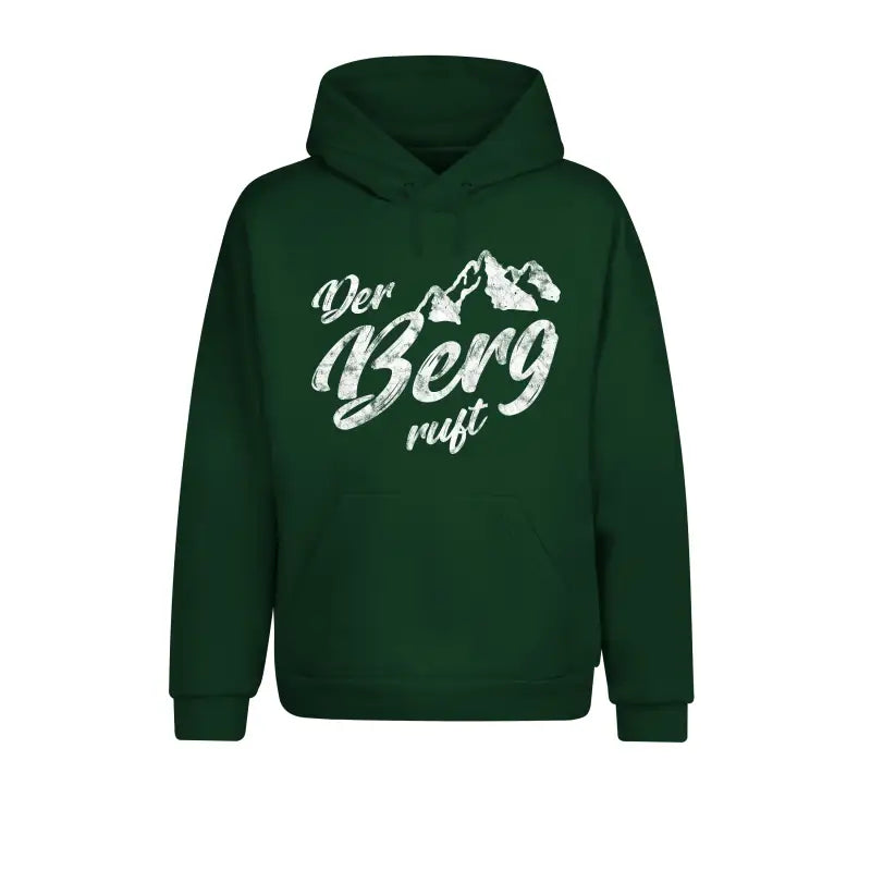 
                      
                        Der Berg ruft Bergsteiger Outdoor & Wandern Hoodie Unisex - XS / Dunkelgrün
                      
                    