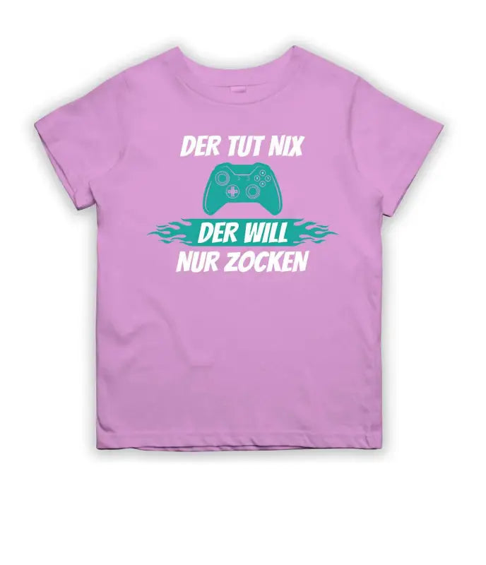 
                      
                        Der tut nix der will nur zocken!  T-Shirt Kinder
                      
                    