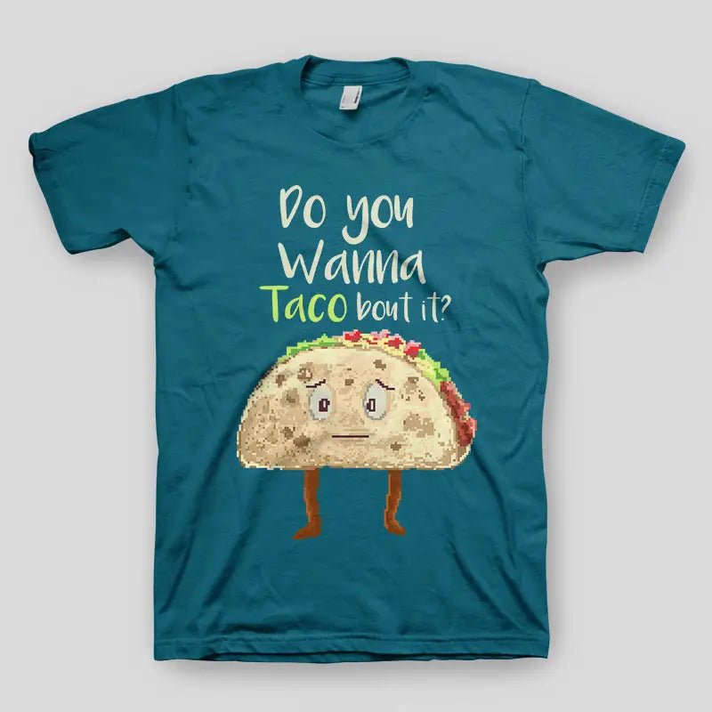 Do You Wanna Taco T-Shirt Herren - tshirtladen - 
