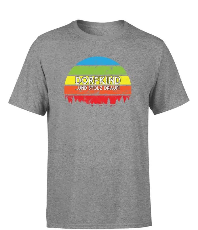 Dorfkind ...und stolz drauf! Retro T-Shirt Herren - tshirtladen - 