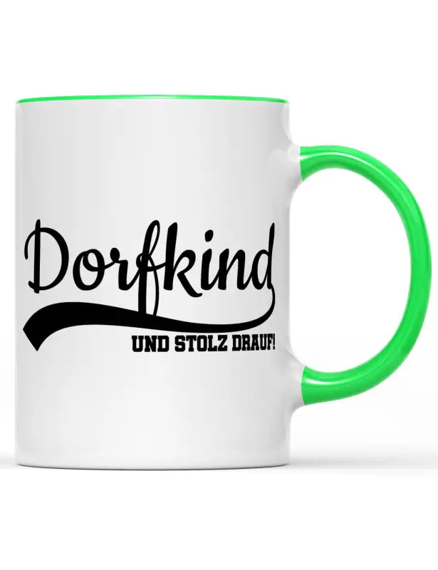 
                  
                    Dorfkind und stolz drauf! Tasse weiß - Schwarz
                  
                