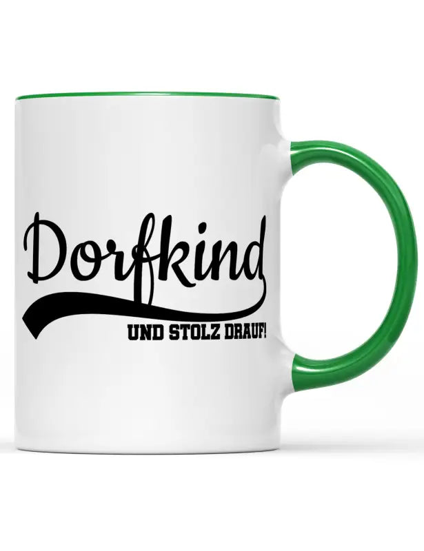 
                  
                    Dorfkind und stolz drauf! Tasse weiß - Schwarz
                  
                