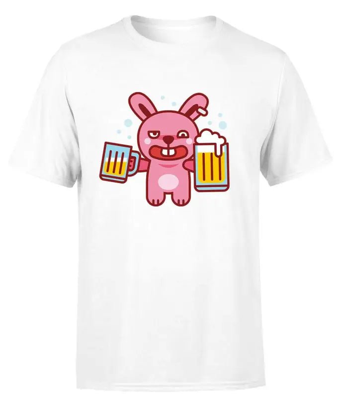 Drunken Bunny Funshirt T-Shirt Herren - tshirtladen - 