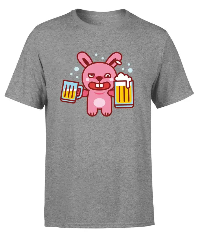 Drunken Bunny Funshirt T-Shirt Herren