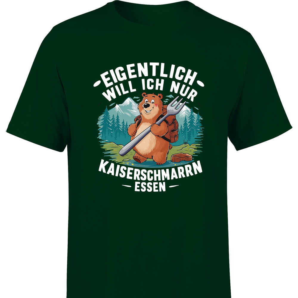 Eigentlich will ich nur Kaiserschmarrn Herren T-Shirt - tshirtladen