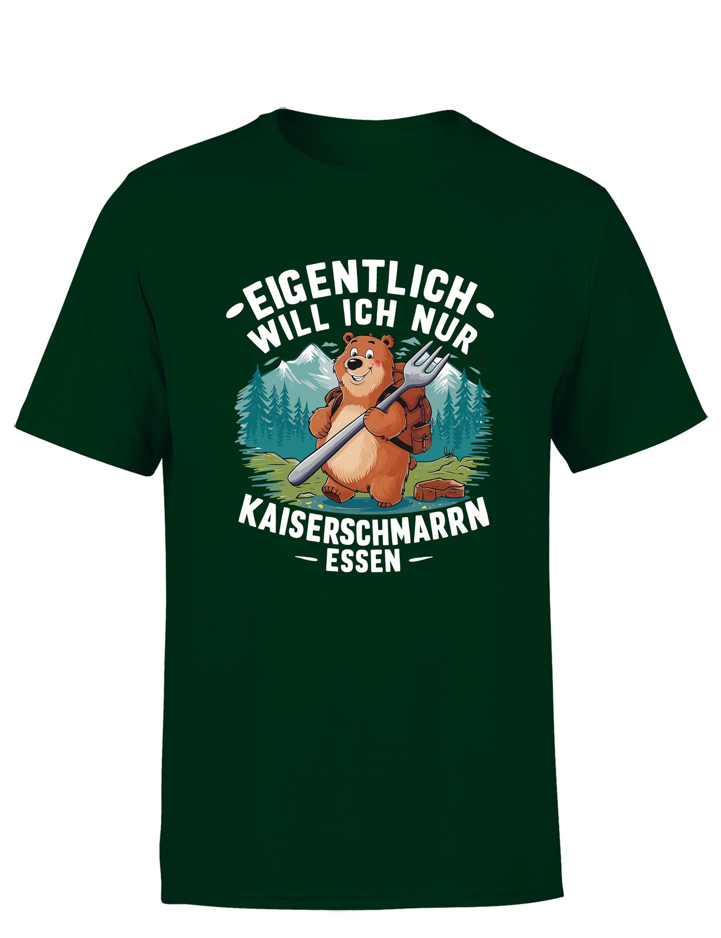 Eigentlich will ich nur Kaiserschmarrn Herren T-Shirt - tshirtladen