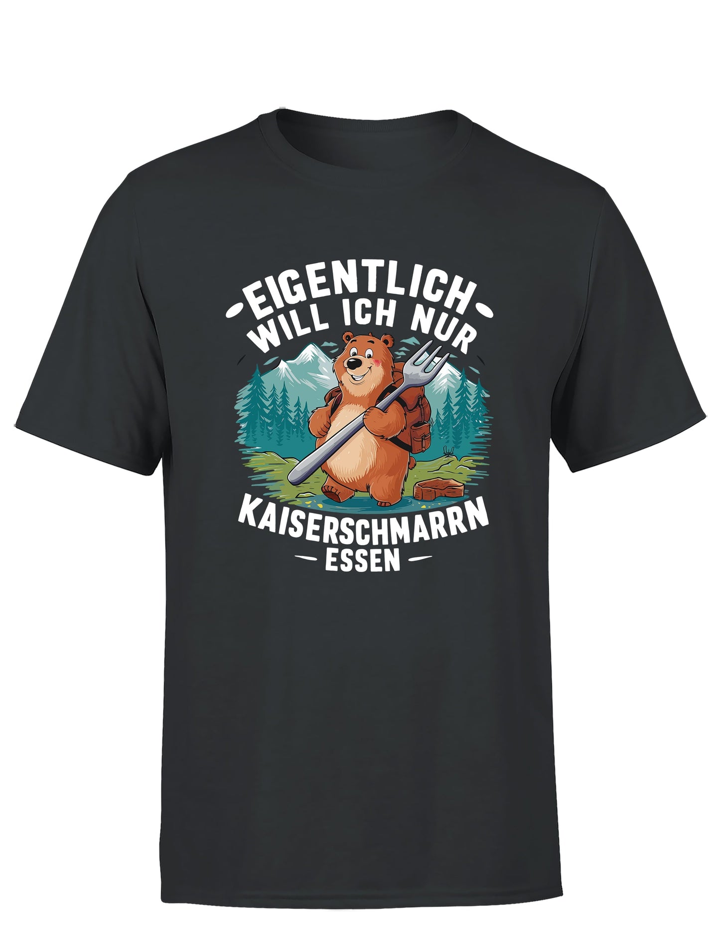 Eigentlich will ich nur Kaiserschmarrn Herren T-Shirt - tshirtladen