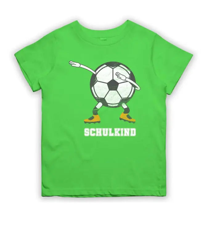 Einschulung Dabbing Fußball Schulkind T-Shirt Kinder