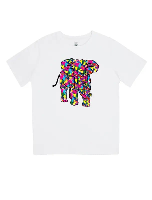 Elefant Basic Kinder T-Shirt - tshirtladen - 