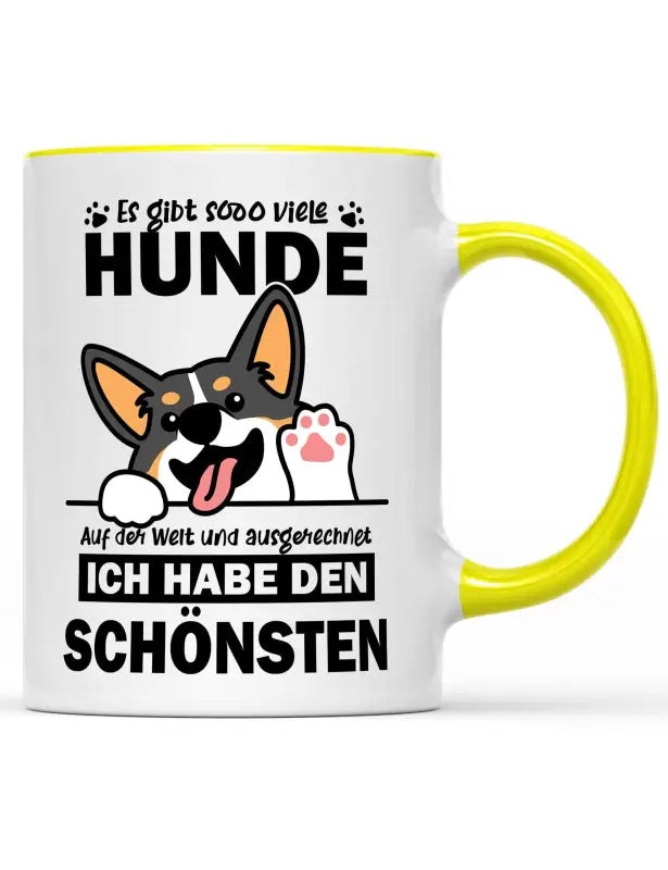 
                      
                        Es gibt sooo viele Hunde auf der Welt und ausgerechnet ICH habe den Schönsten Tasse
                      
                    