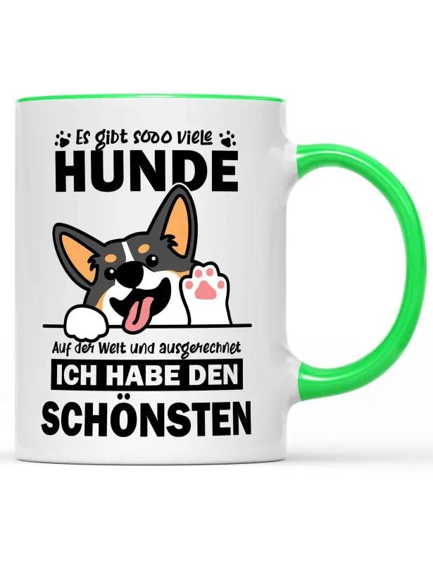 
                      
                        Es gibt sooo viele Hunde auf der Welt und ausgerechnet ICH habe den Schönsten Tasse
                      
                    