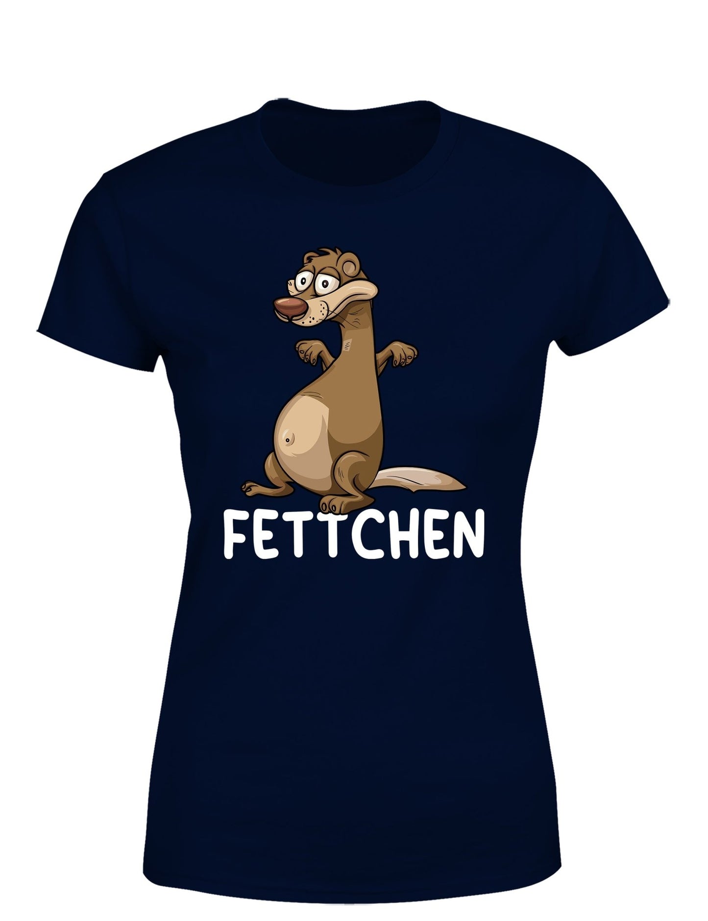 Fettchen – Das freche Statement Damen T-Shirt - tshirtladen - T-Shirt