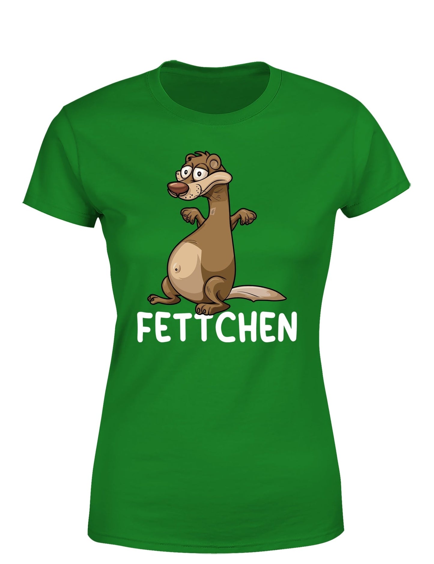 Fettchen – Das freche Statement Damen T-Shirt - tshirtladen - T-Shirt