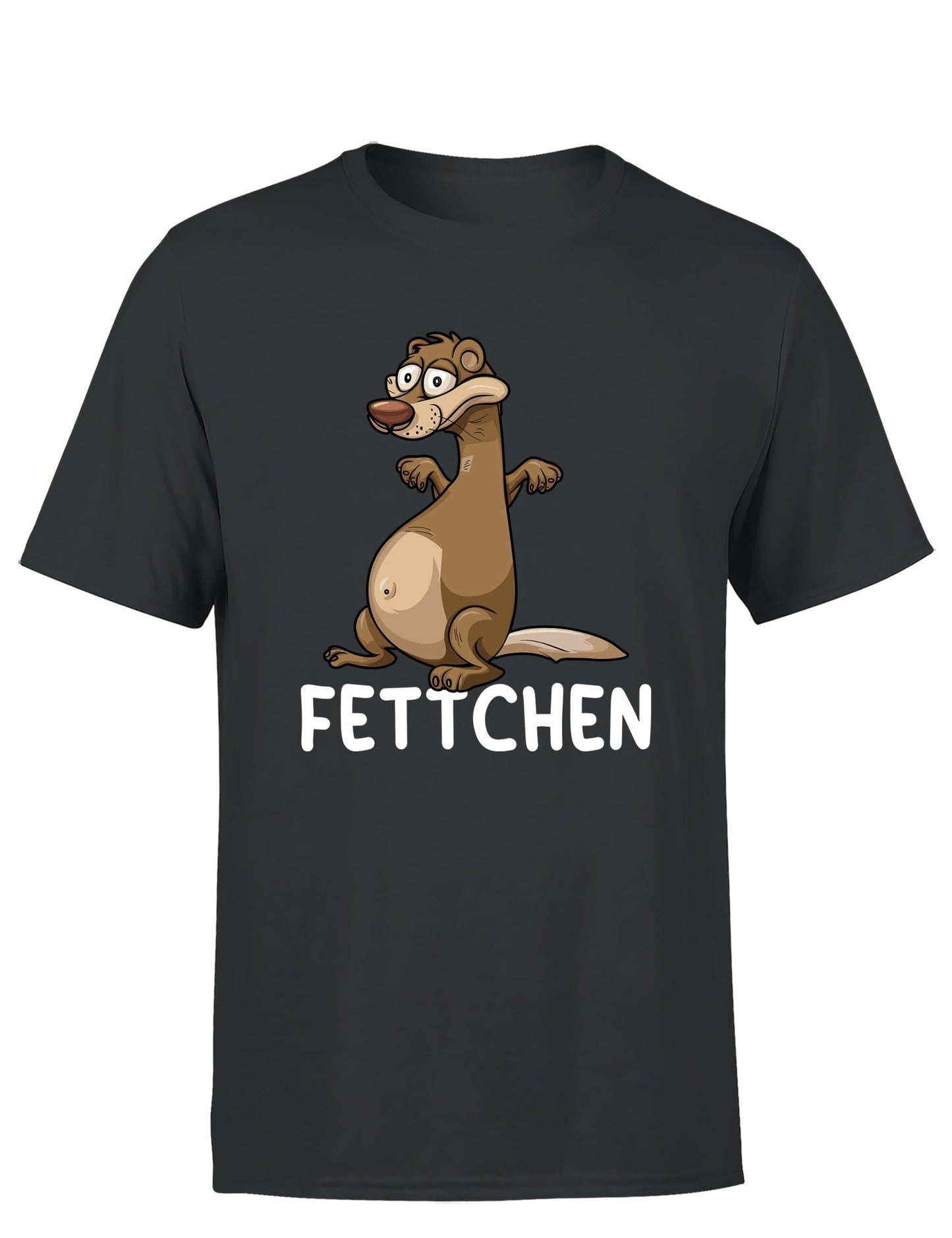 Fettchen – Das freche Statement Herren T-Shirt - tshirtladen - T-Shirt